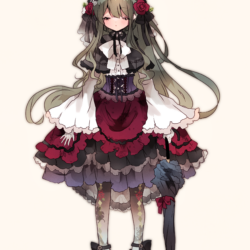 【自主制作】メアリ・ドール (立ち絵)