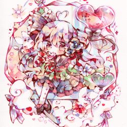コピックチャオ「ドリーミィーカラーセット」の10色で、参考用に制作