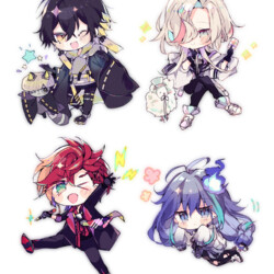 【ファンアート】「アップロー デフォルメイラスト」 【ファンアート】「アップロー デフォルメイラスト」