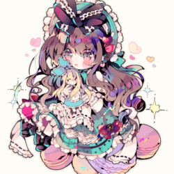 【自主制作】ロリィタアリシアとマカロン