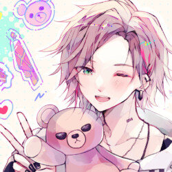 【ファンアート】「律可くん イチ推しトーク記念イラスト」 【ファンアート】「律可くん イチ推しトーク記念イラスト」